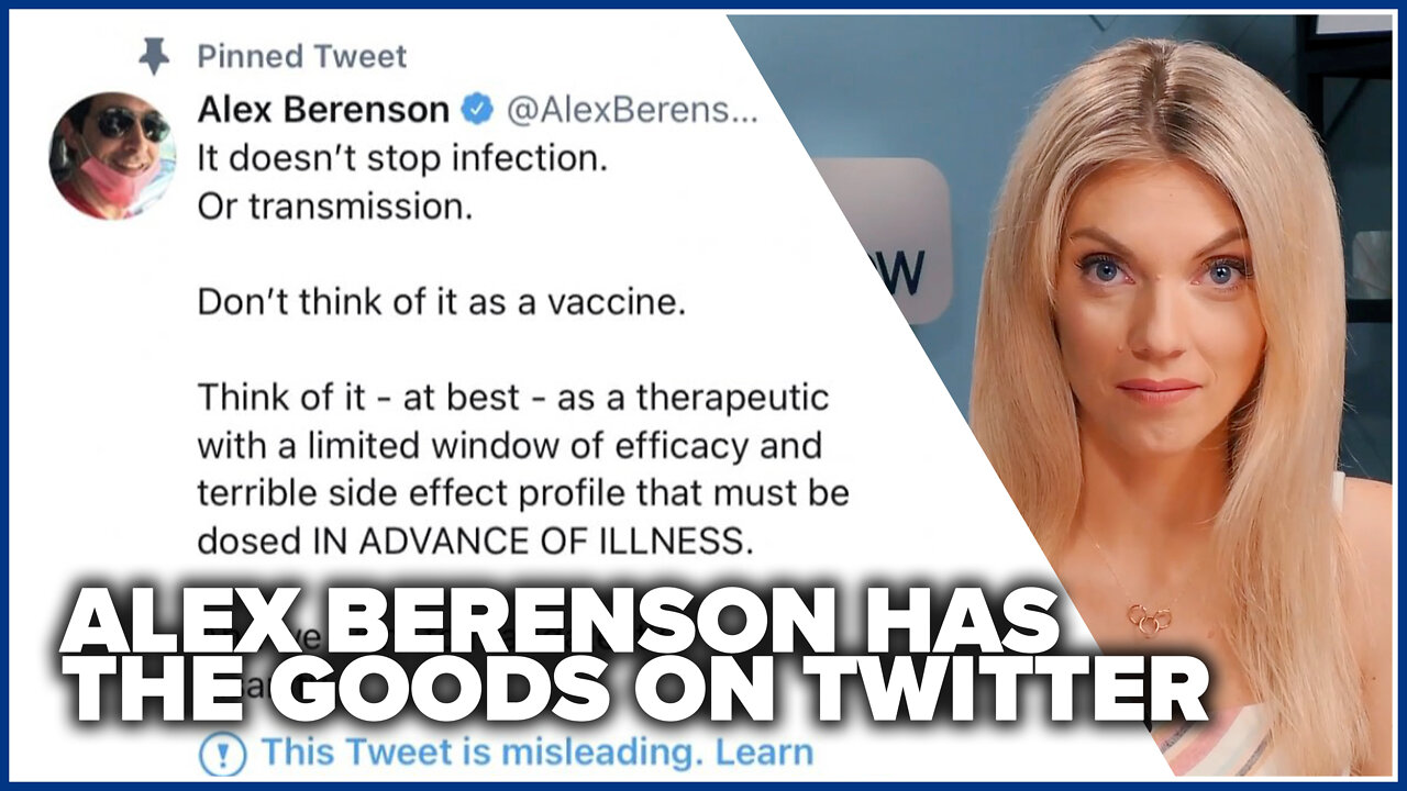 Alex Berenson has the goods on Twitter