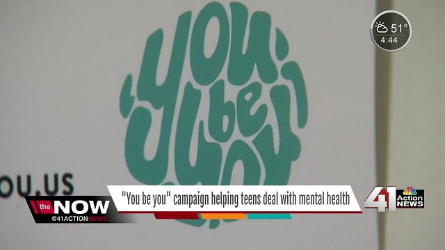 'You Be You' campaign helps teens deal with mental health