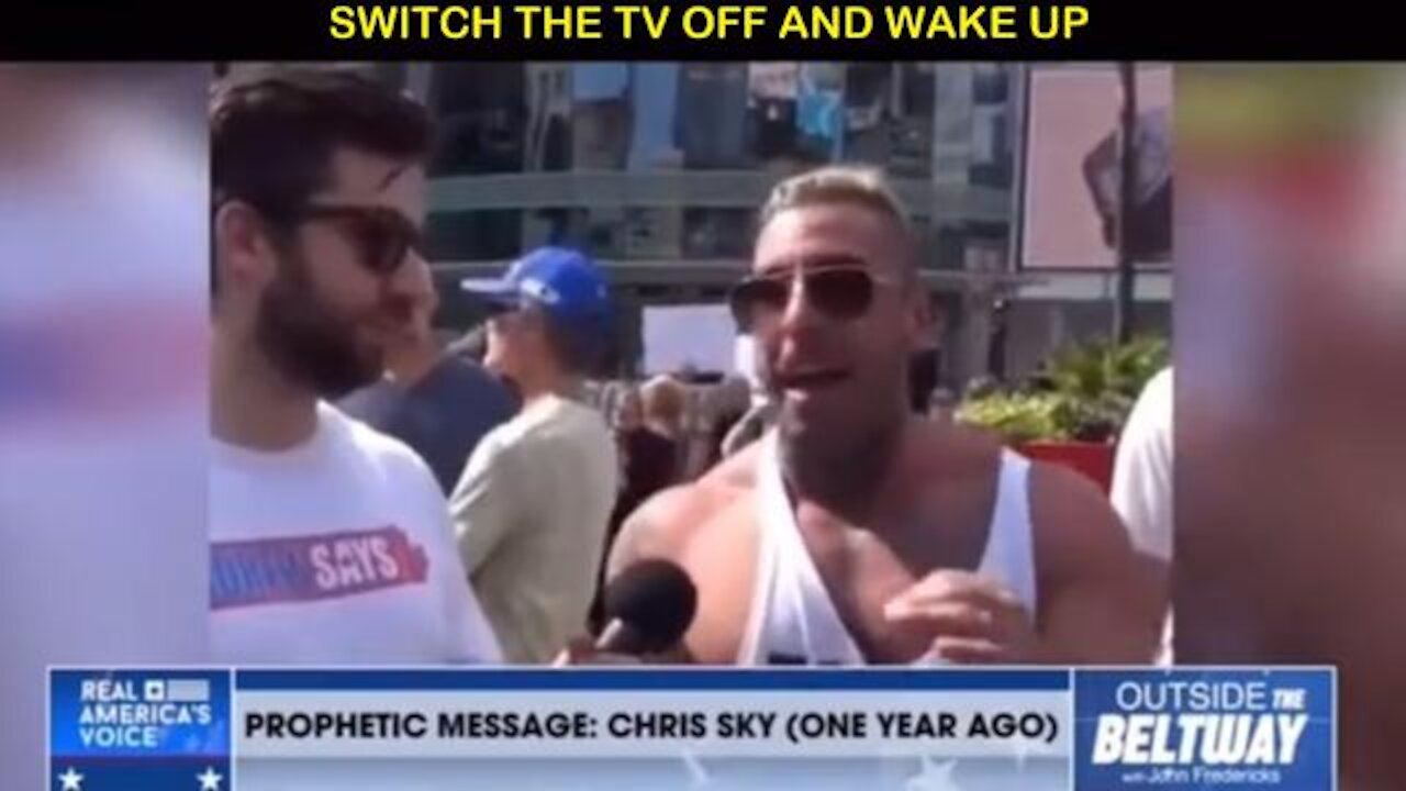 PEOPLE LAUGHED AT CHRIS SKY, THIS VIDEO IS NOW 18 MONTHS OLD AND HE WAS SPOT ON!