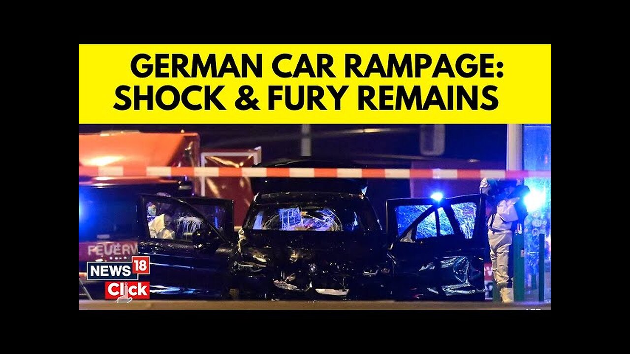 Car Ramming Attack Kills Five, Injures 200 At Christmas Market In Germany | Germany Car Attack |N18G