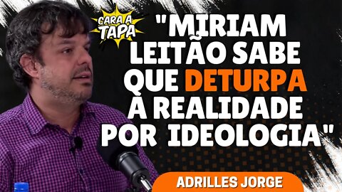 ADRILLES JORGE CONSIDERA POSTURA DE MIRIAM LEITÃO NOCIVA E COM OBJETIVO ESPECÍFICO