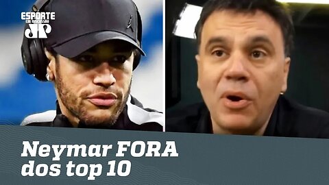 Olha o que Mauro Beting falou de Neymar FORA do TOP 10 da FIFA!