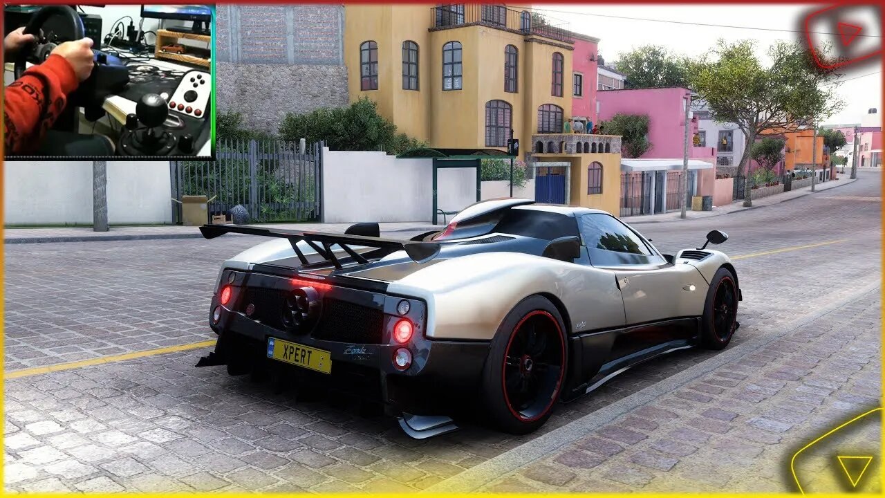 Pagani Zonda Cinque - FORZA HORIZON 5 - LOGITECH G25 - 1050Ti 4GB