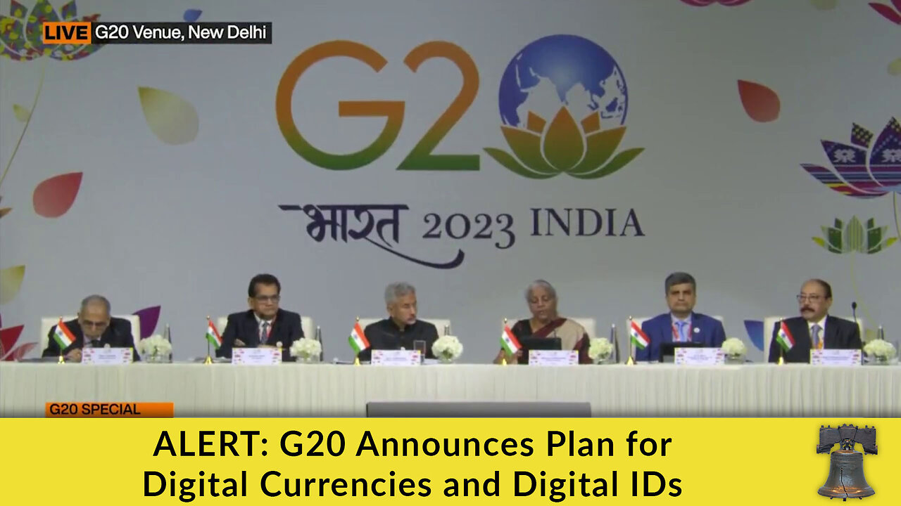 ALERT: G20 Announces Plan for Digital Currencies and Digital IDs