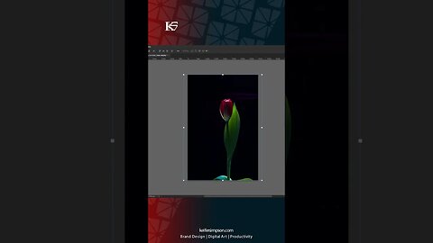 How to create a rose art in photoshop, photo manipulation #adobephotoshop #photoediting #shorts