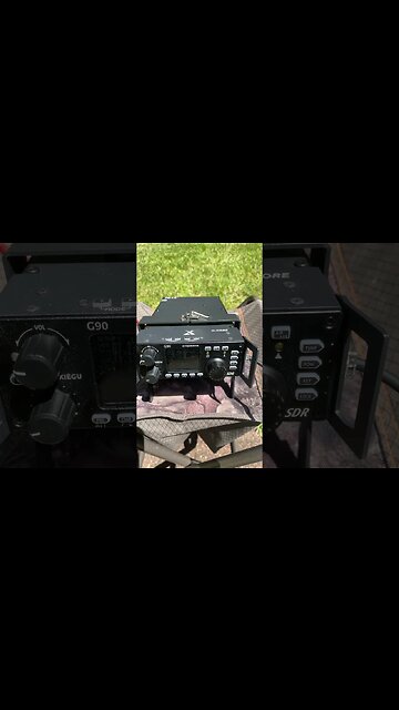 KING OF POTA 5watts with ladder antenna