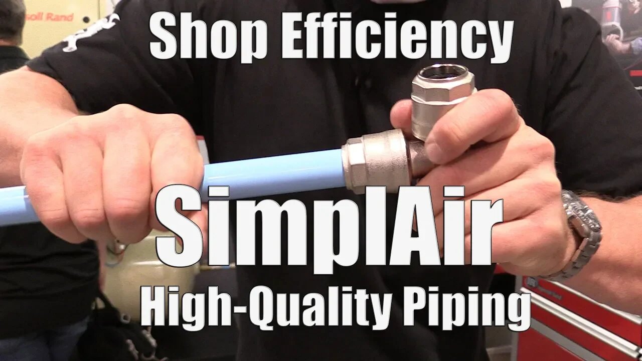 SimplAir Piping from Ingersoll Rand Increases Shop Efficiency and Ease of Installation