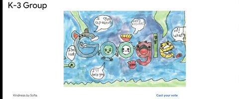 Local 3rd grader needs help with Google homepage art