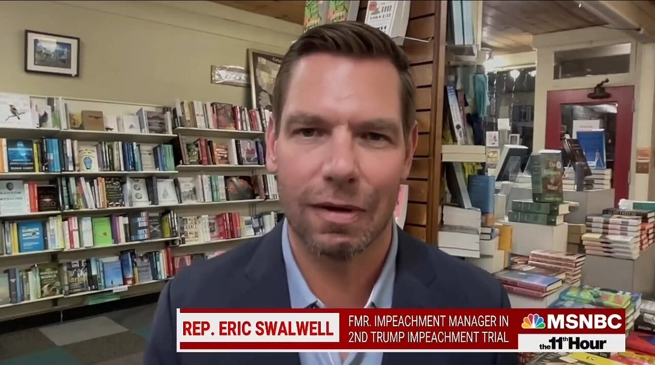 Eric Swalwell Admits Dems Didn't Have Enough Evidence For 2nd Trump Impeachment