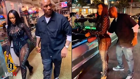 Tyrese Goes Full "Baby Boy" For Premiere Date With Fiancee Zelie Timothy! 😍