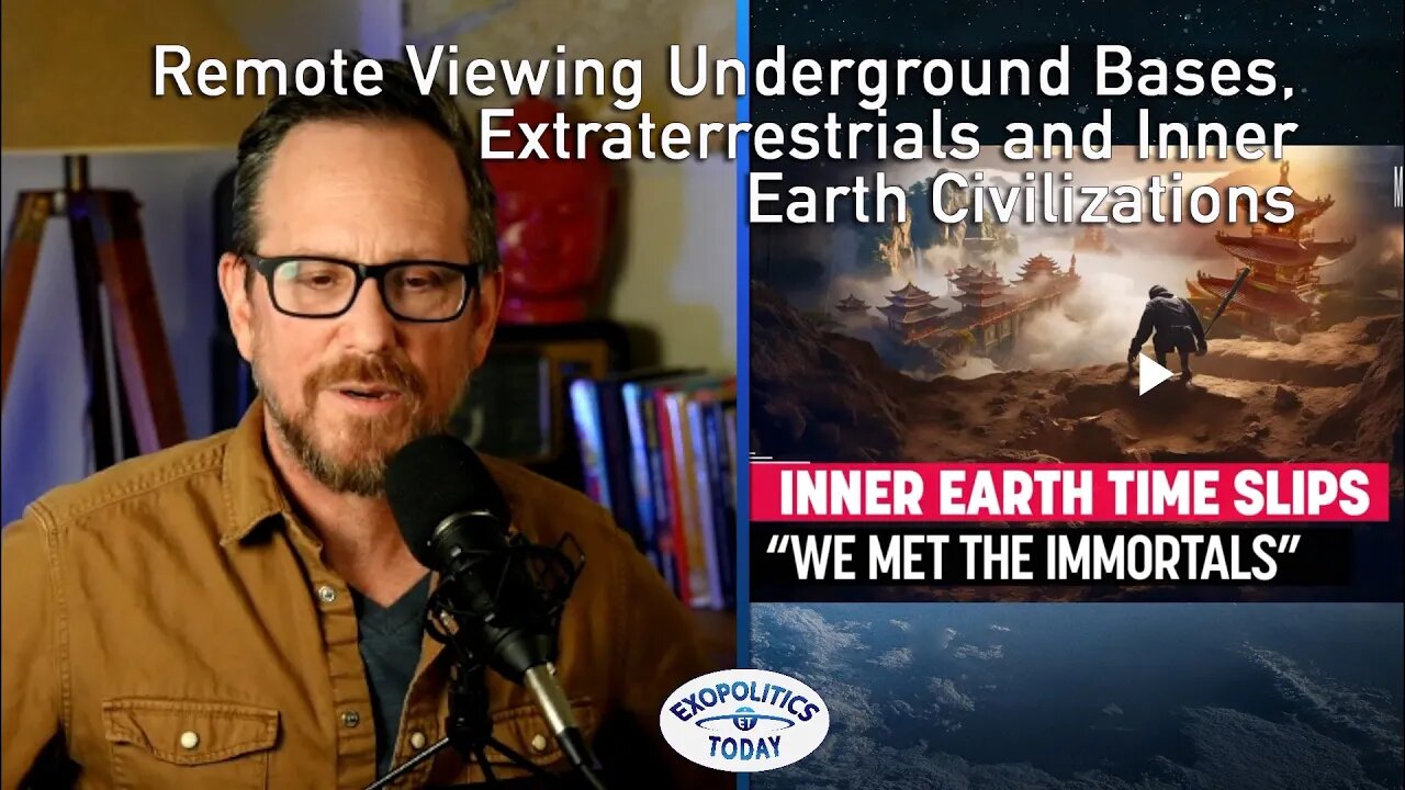 Remote Viewing Underground Bases, Extraterrestrials, and Inner-Earth Civilizations! | John Vivanco on Michael Salla's "Exopolitcs Today"