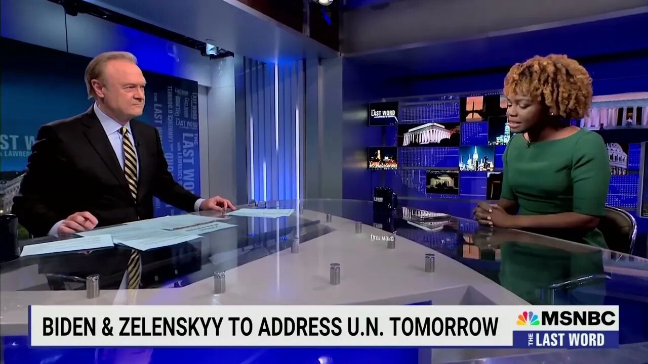 Karine Jean-Pierre Gives Nonsensical Answer Previewing Biden At UN General Assembly