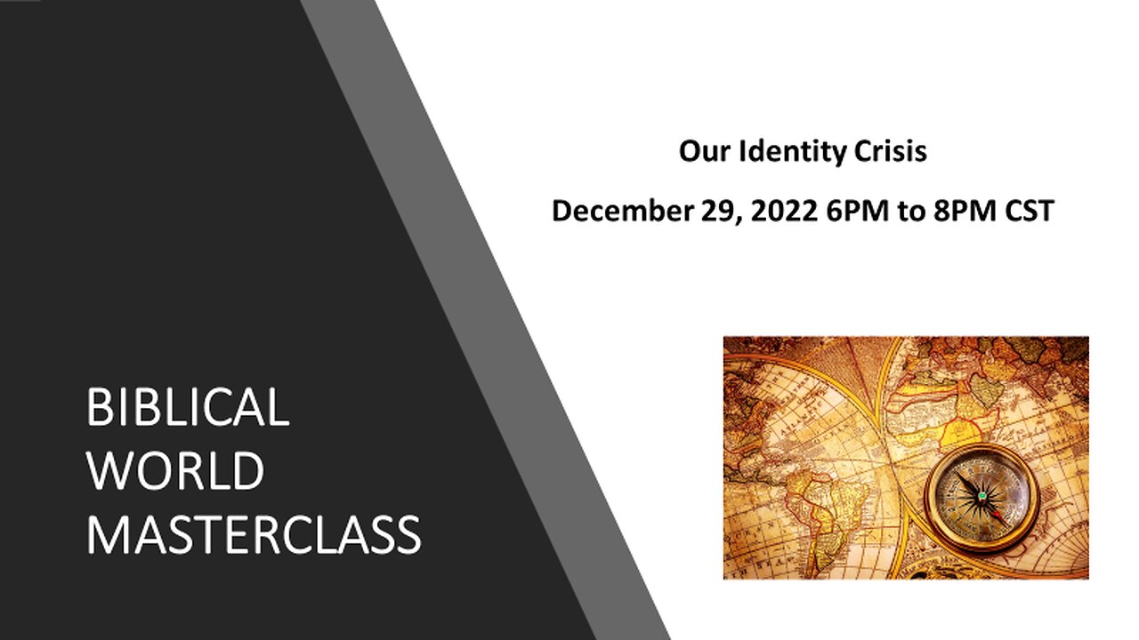 12-29-22 Our Identity Crisis