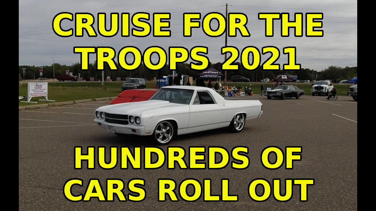 Cruise for the Troops 2021 roll out