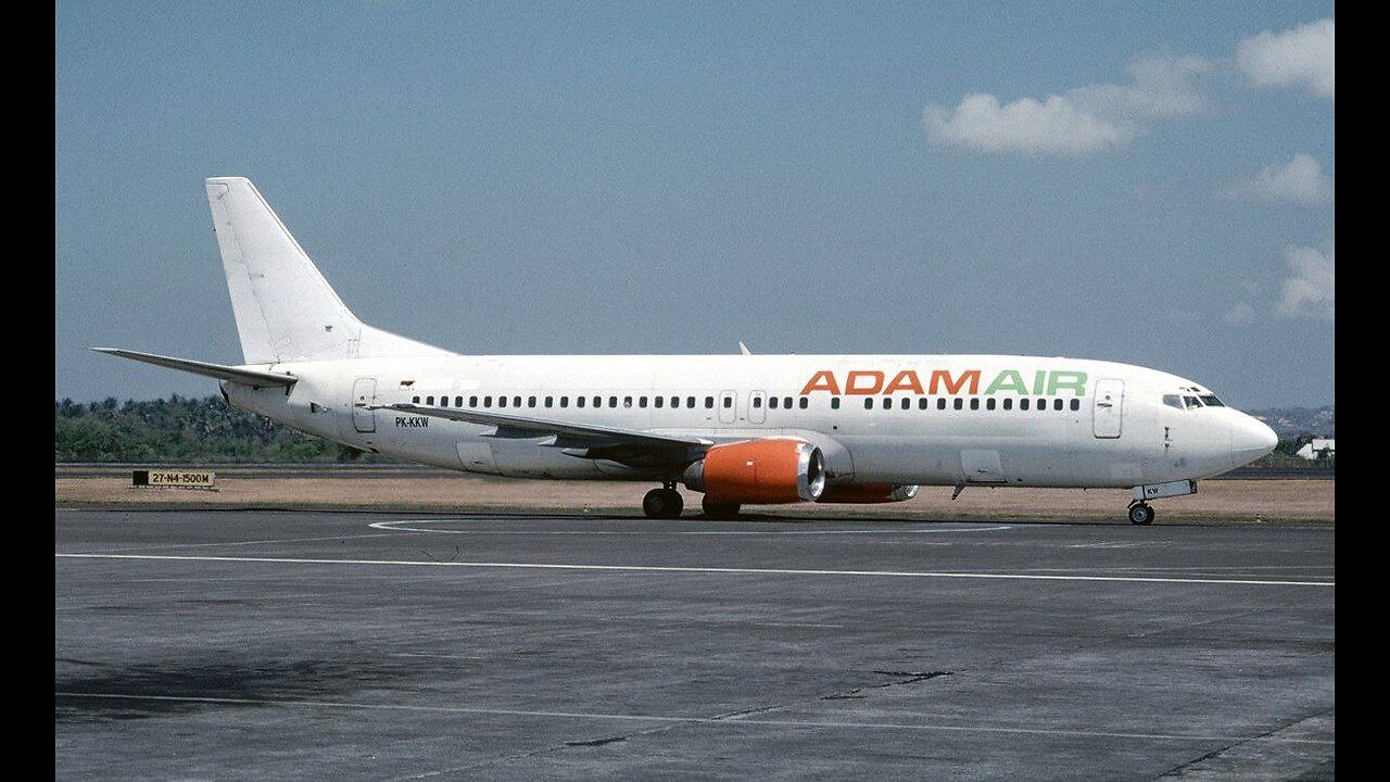 Adam Air Flight 574 || Lost