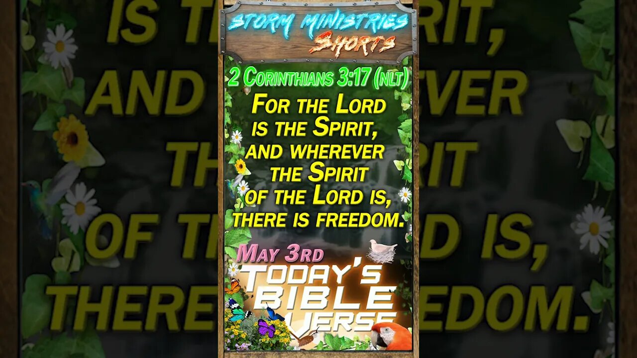 MAY 03, 2023 | NO MORE CHAINS! - How to Live in the Freedom of God's Spirit