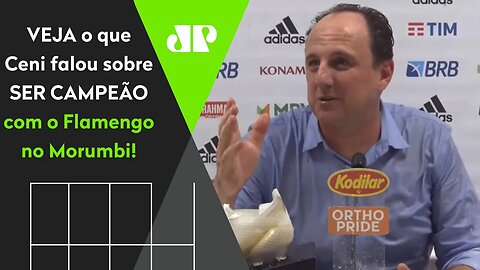 "Ser CAMPEÃO com o Flamengo no Morumbi foi..." VEJA o que Rogério Ceni falou!