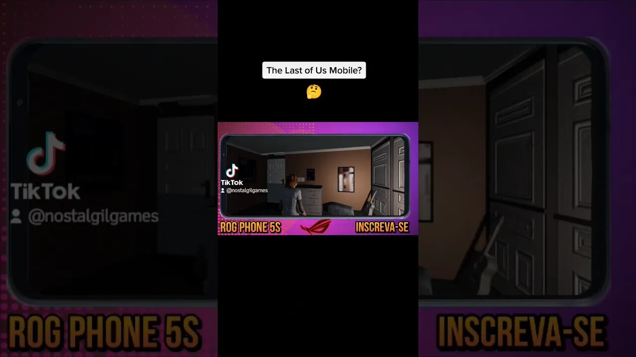Incrível The Last of Us Mobile, Sim Jogadores um fã game recriou o game para celulares Android.