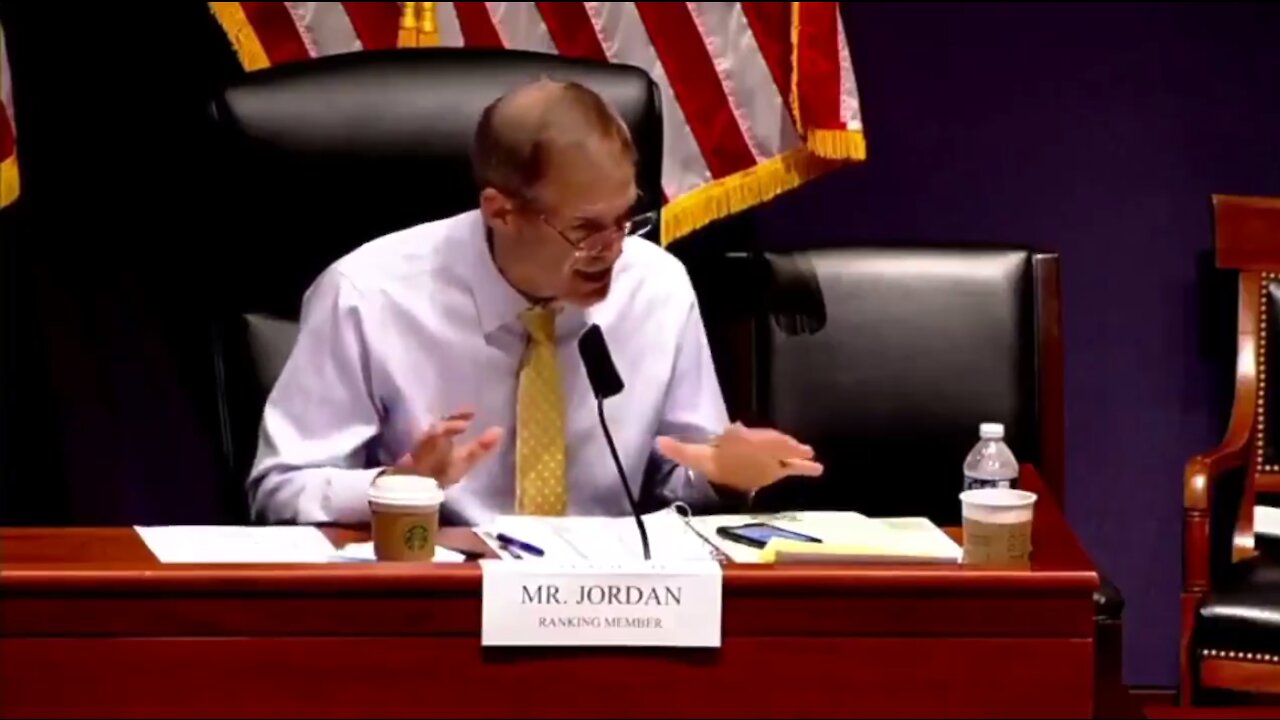 Rep Jim Jordan: "If the vaccine protects, why do the vaccinated need protection?"