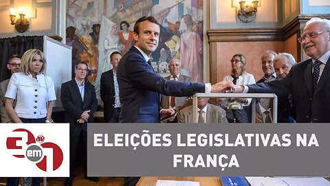 Eleições Legislativas na França tem ampla vitória do partido de Macron