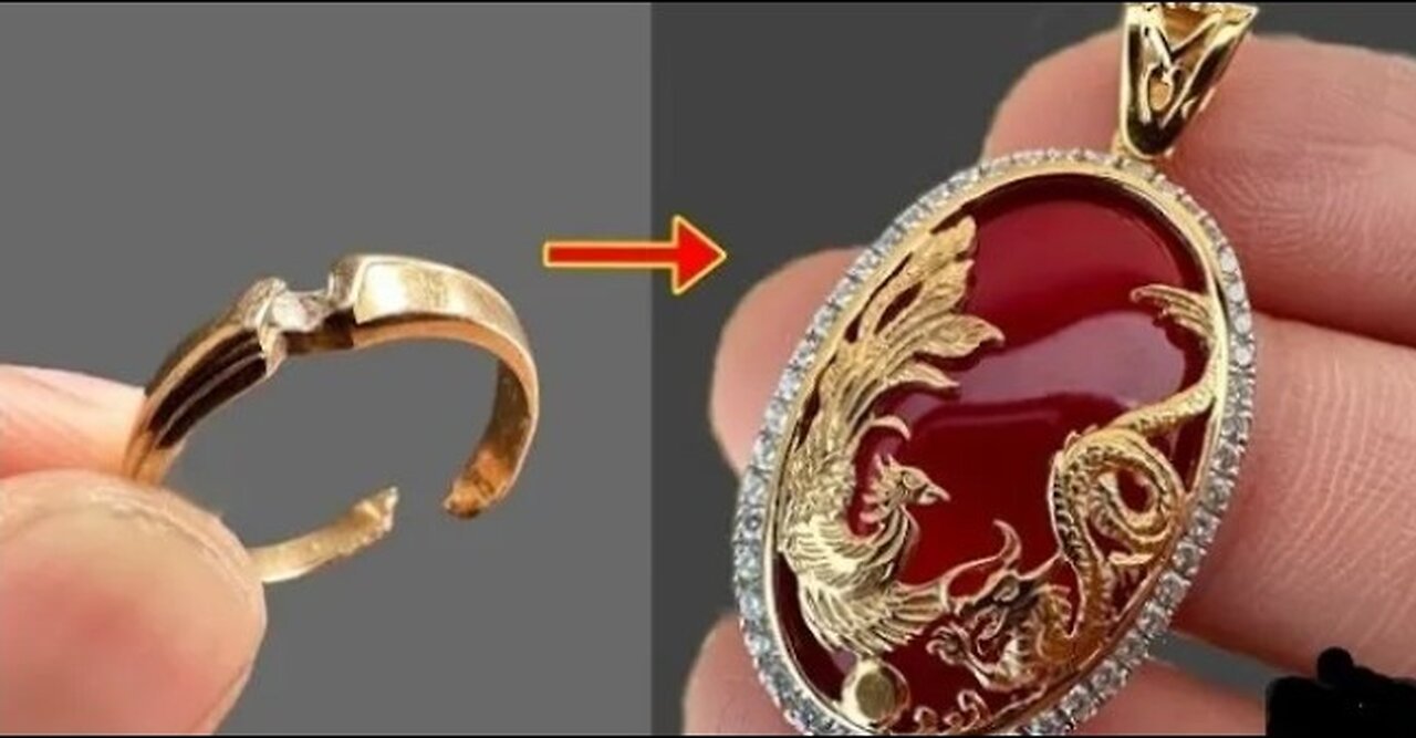 handmade eagle ring - how to make jewellery