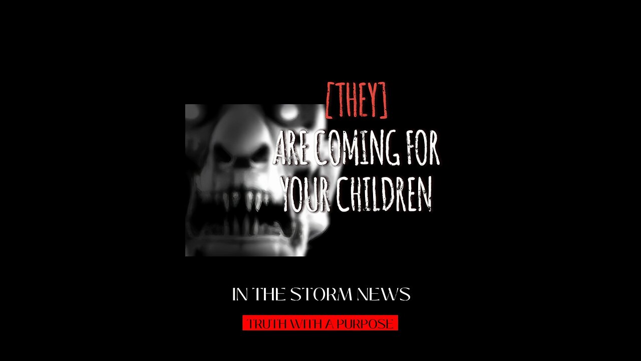 I.T.S.N. IS PROUD TO PRESENT: '[THEY] ARE COMING FOR YOUR CHILDREN' STORM-SHORTS.