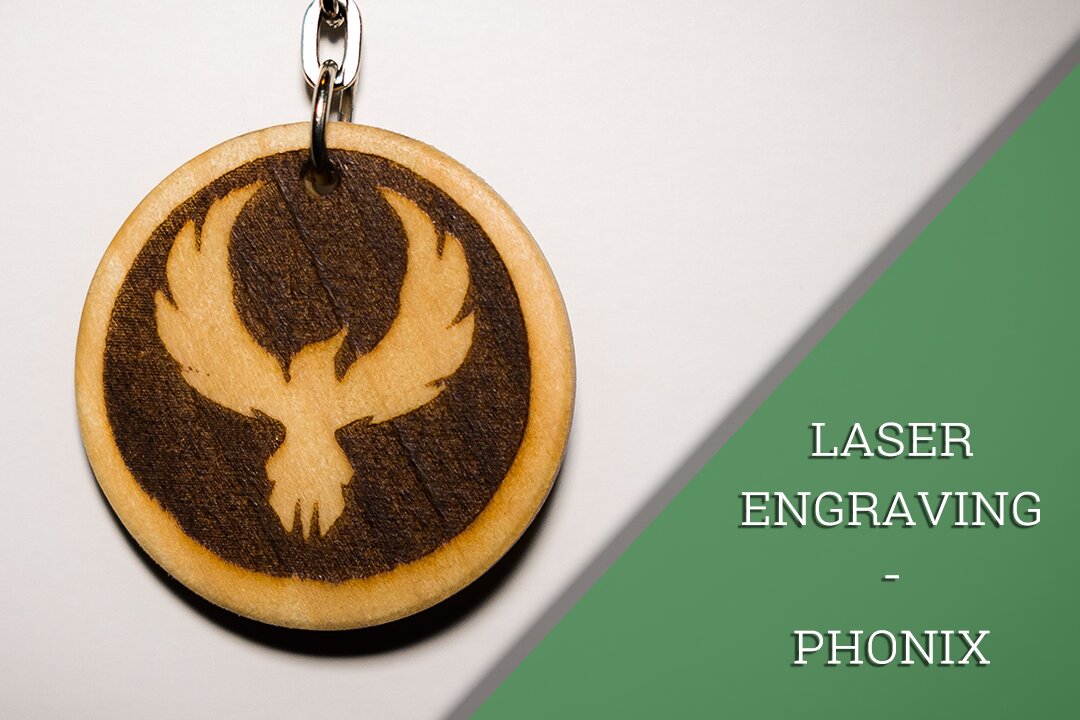 Laser Engraving - Phonix Keyring