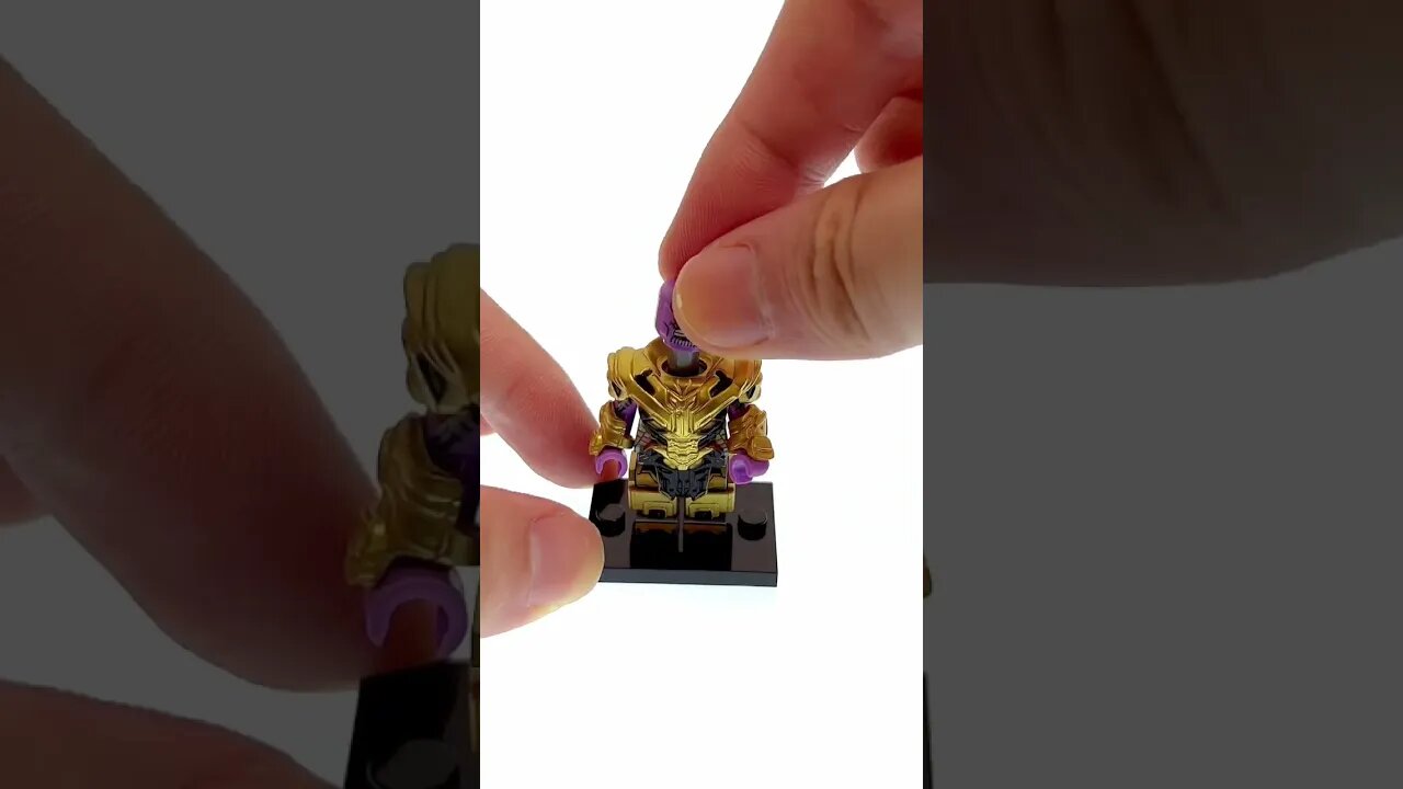 Build Block Minifigures｜Marvel Thanos#toys #blocks #minifigures