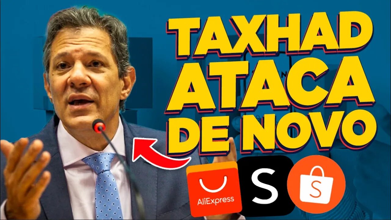 PIADA: HADDAD CRIA "DIGITAL TAX" EM VEZ DE IMPOSTO PRA SHEIN,, SHOPEE E ALIEXPRESS!