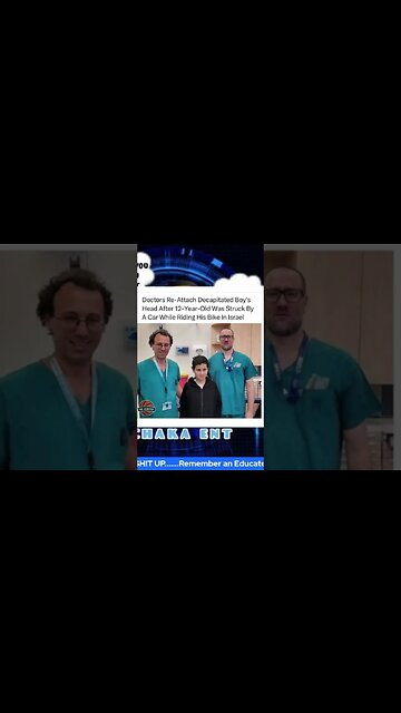 Doctors re attached a boys head