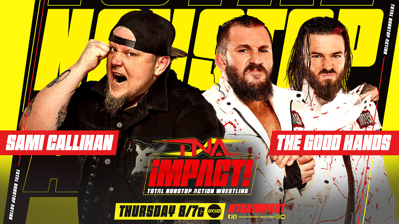 Good Hands vs. Sami Callihan: TNA Clash! #shorts