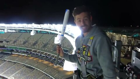 Can The World Record Frisbee Fly The Length Of This Stadium?