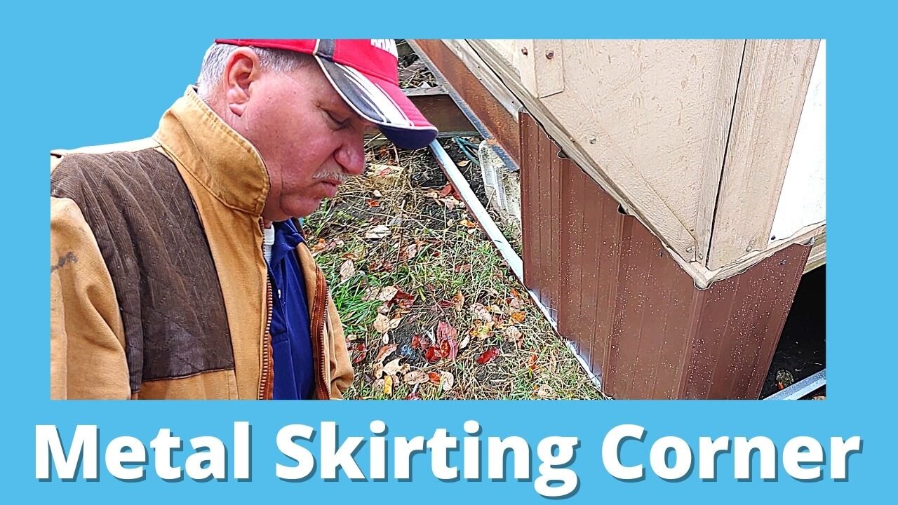 How to Cut A Corner for Metal Skirting From Metal Panel