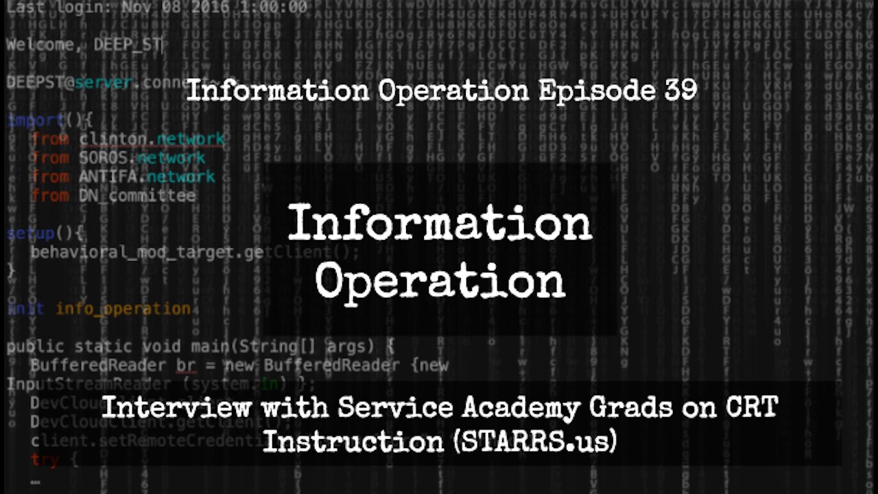 IO Episode 39 - Interview with Service Academy Grads (STARRS.us) on CRT Instruction