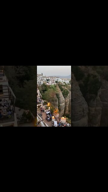 Puente Nuevo, Ronda - Andalusia. This bridge began to be built in 1759 and took 34 years to build.