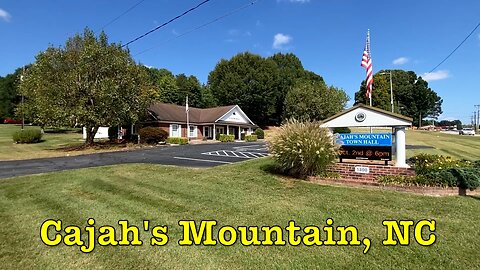 I'm visiting every town in NC - Cajah’s Mountain, North Carolina