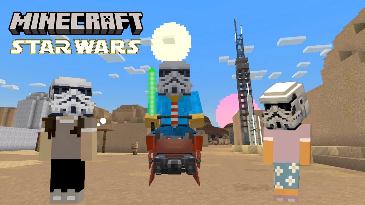 Star Wars Minecraft!?! 😱😱😱