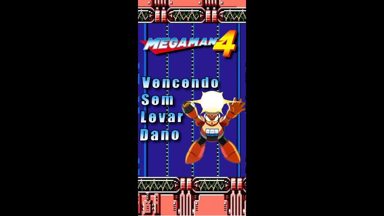 Vencendo Bright Man Sem Levar Dano [Mega Man 4] #shorts