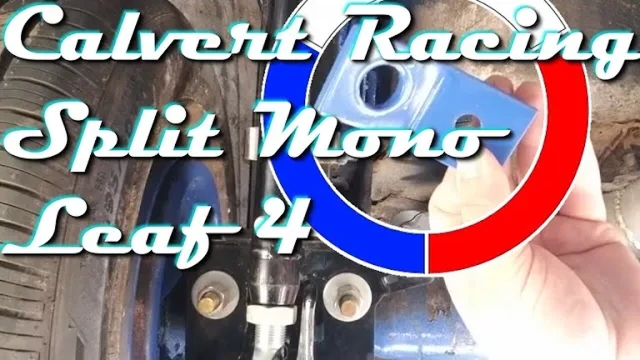 Calvert Racing Split Mono Leaf Springs Install on Ford Pinto 4