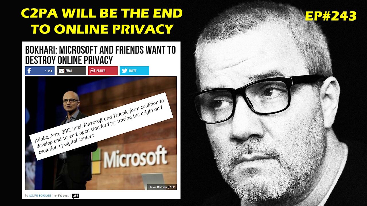 Microsoft and Friends Want to Destroy Online Privacy