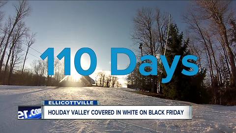 Holiday valley open for the season