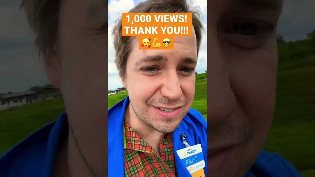 1,000 VIEWS! THANK YOU!!! 🥰💪😎