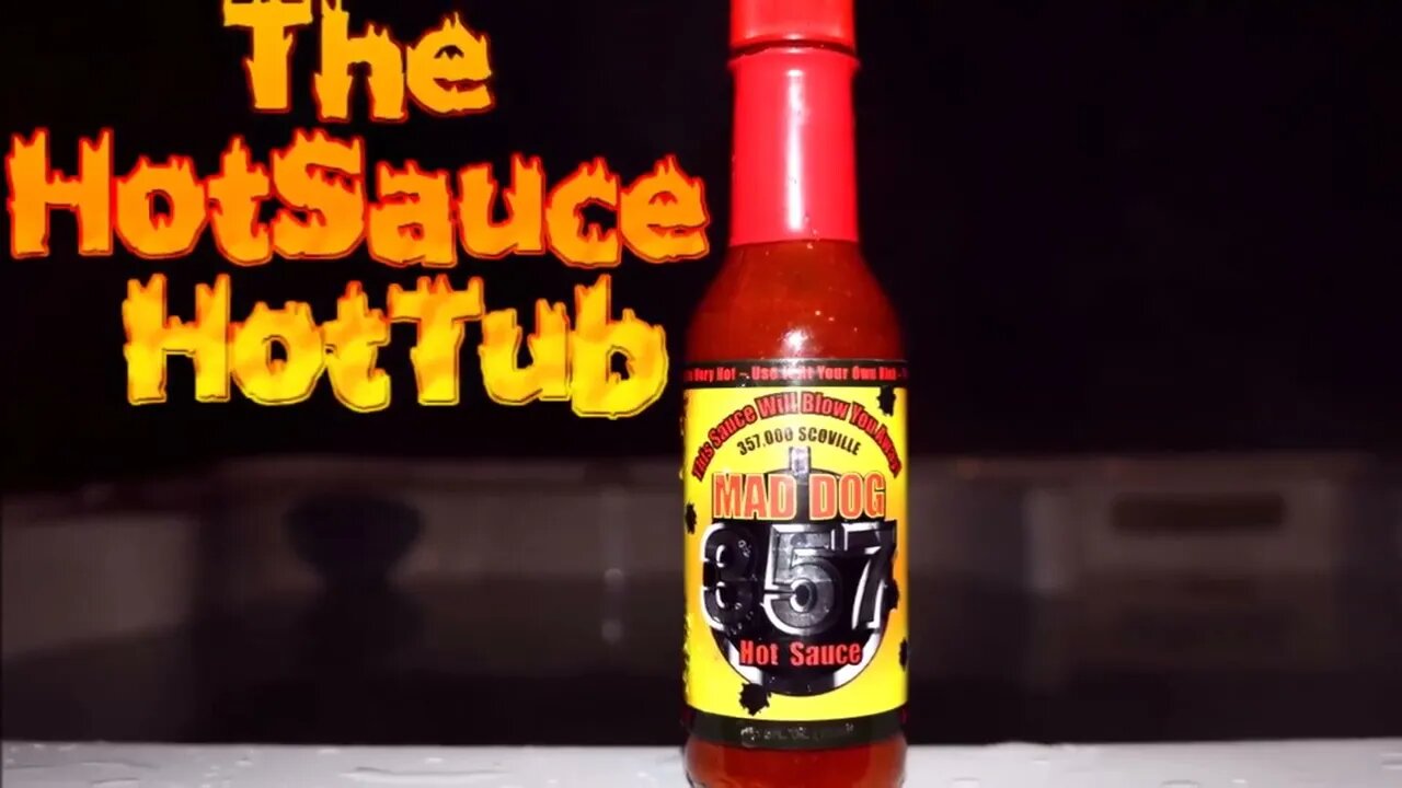 The Hot Sauce Hot Tub! Mad Dog 357 Challenge 357,000 Scoville! (Old Video)