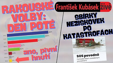 Rakouské volby, automobilky trpí, nová slovenská daň, neziskovky a sbírky - 1.10.2024