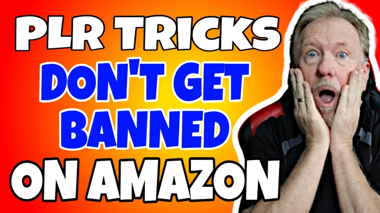 PLR Tricks - Don't Get Banned On Amazon