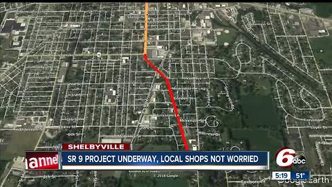 Road resurfacing project underway in Shelbyville