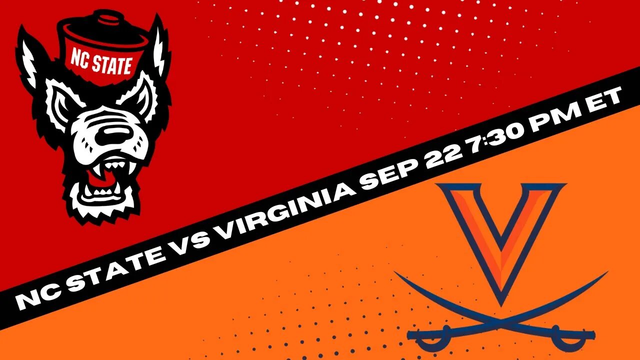 NC State Wolfpack vs Virginia Cavaliers Prediction and Picks {Free College Football Pick 9-22-23}