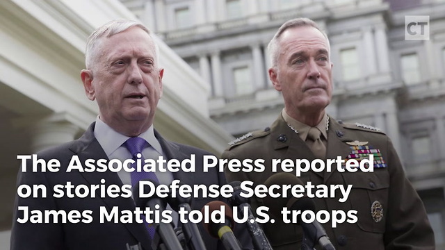 Mattis War Stories Carry a Message