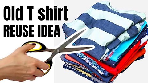 20 NEW DIY IDEAS FOR YOUR OLD T-SHIRTS