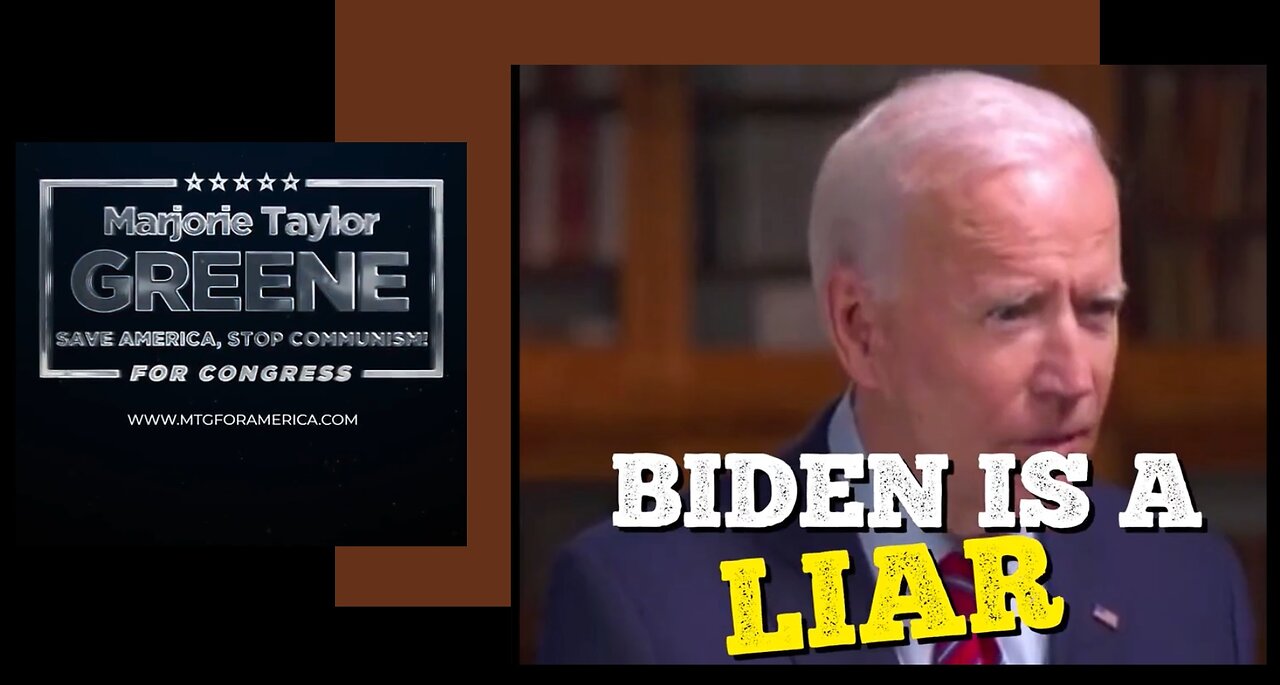 MTG Publishes BLISTERING VIDEO of Joe Biden Lying Repeatedly About Biden Crime Family Business